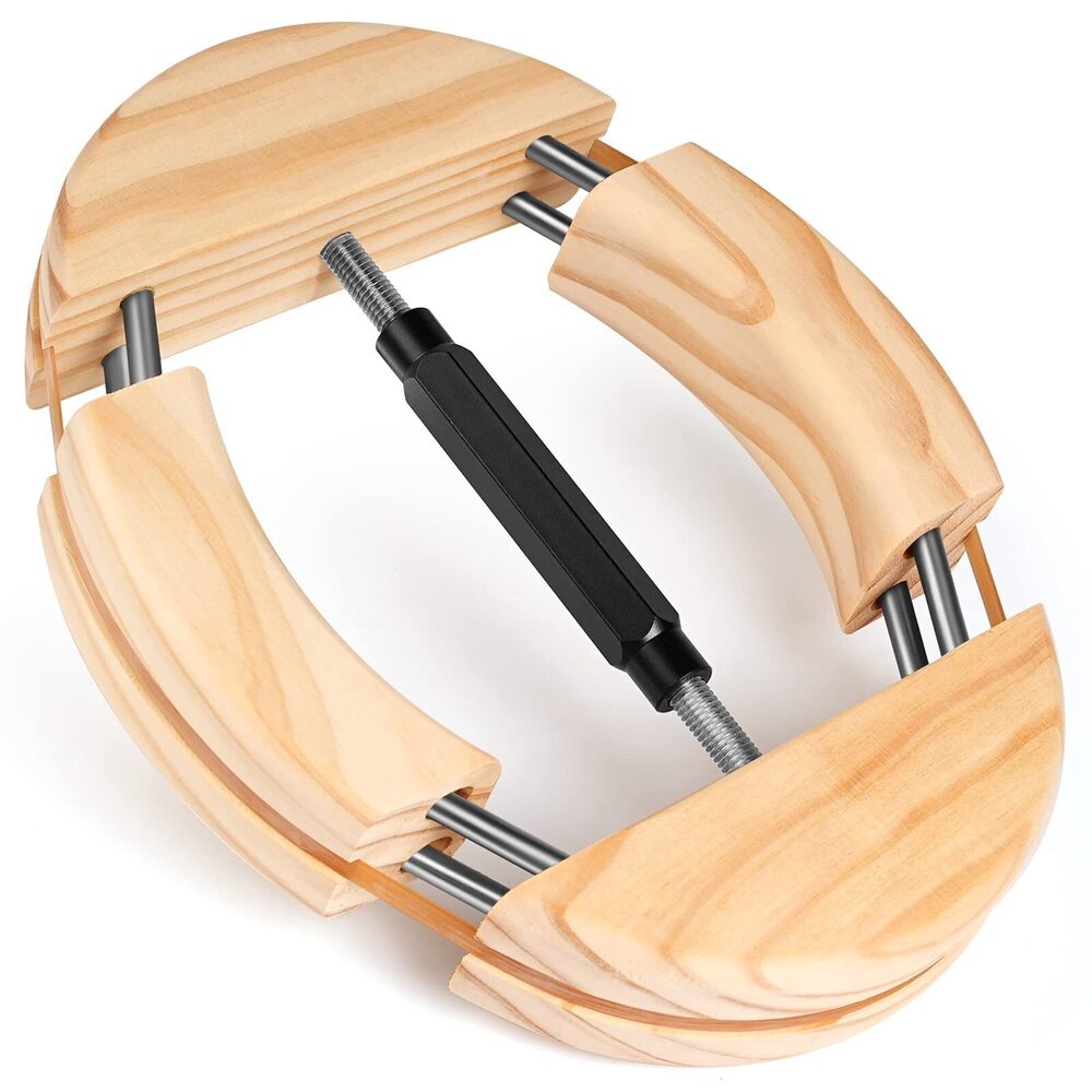 4346 4 Way Hat Stretcher Wood Expander Fitted Size 7 1/2 to 10 5/8 Heavy